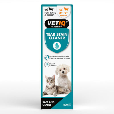 VetiQ Tear Stain Remover Cat & Dog Cleansing Aid 100ml