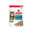 Hills Science Plan Tender Chunks & Gravy Kitten Ocean Fish Pouches Wet Food - (12x85g)