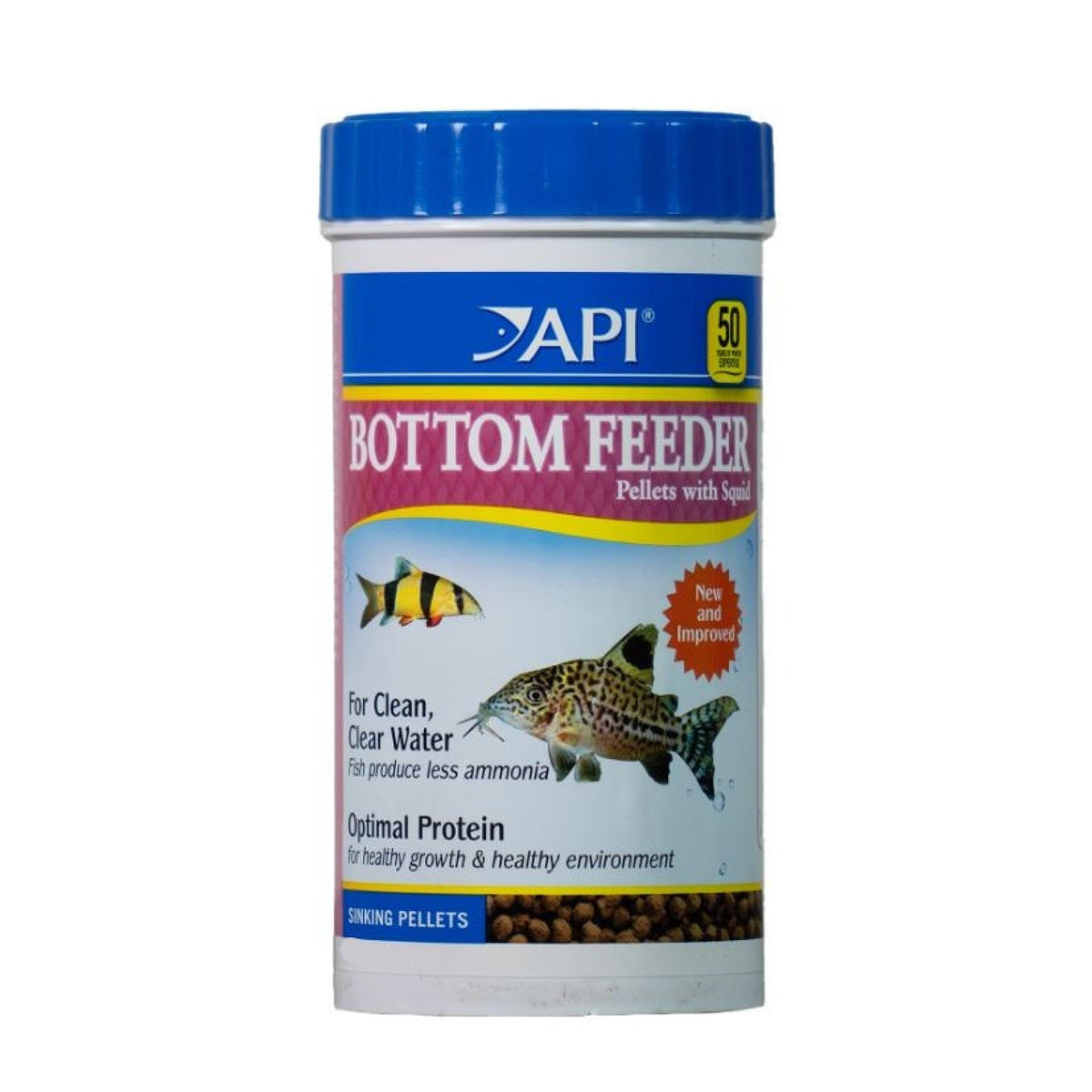 API Bottom Feeder Pellets with Squid 1.3 oz