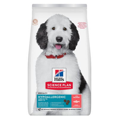 Hill’s Science Plan Hypoallergenic Large Breed Adult Dry Dog Food With Salmon (12kg)