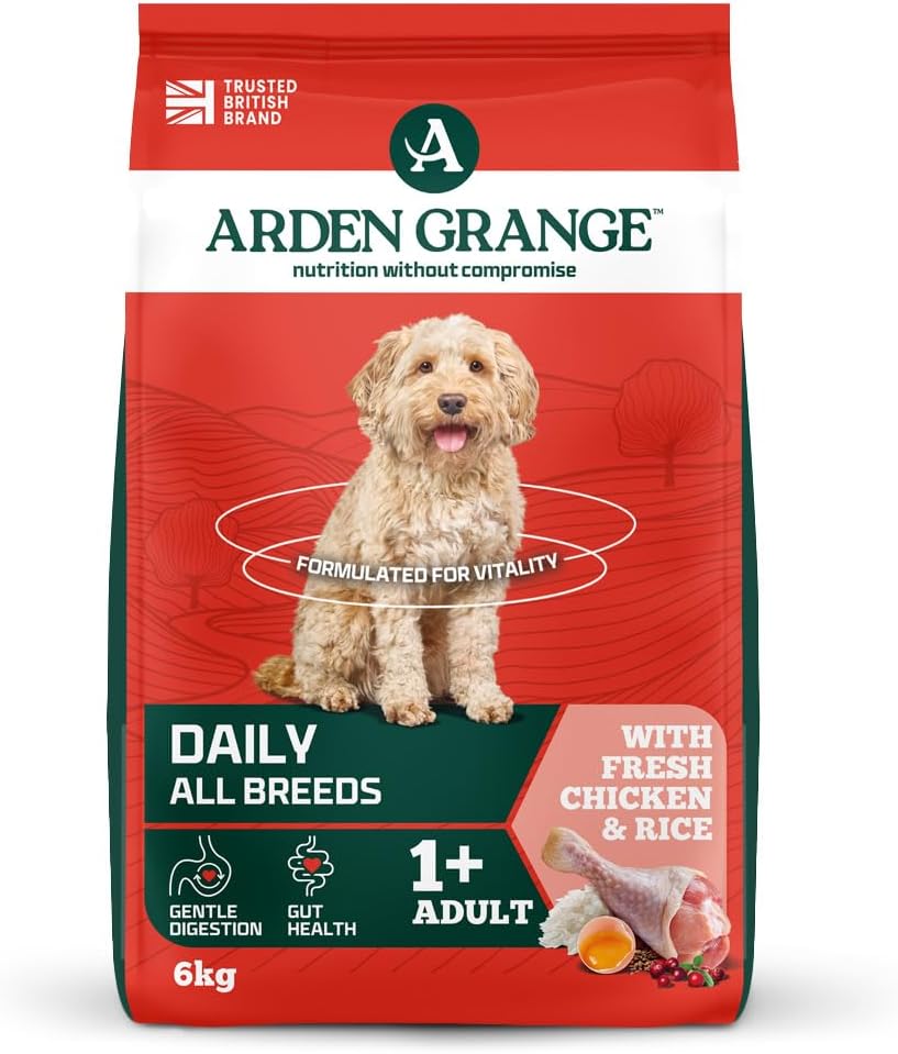 Arden Grange Adult Fresh Chicken & Rice Dry Dog Food