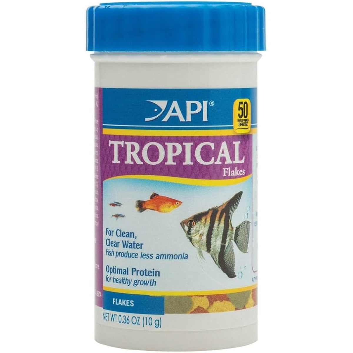 API Flakes Tropical Fish Food 0.36 oz
