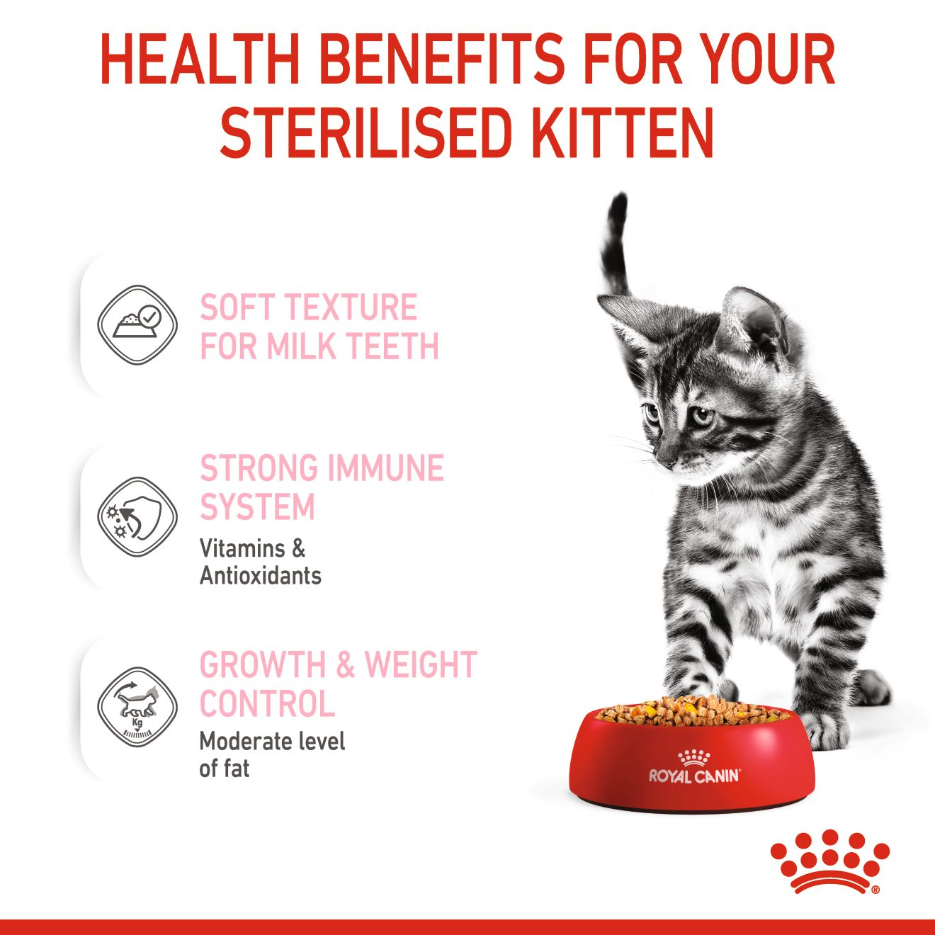 Royal Canin  Feline Health Nutrition Kitten Sterilised Gravy (WET FOOD - Pouches) 12x85G