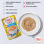INABA Churu Entrée Pate for Cats, Grain-Free, Prebiotic Complete & Balanced Wet Cat Food - Chicken with Salmon Recipe
