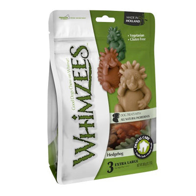 Whimzees Hedgehog XL Mix Brown / Green / Orange (3pcs)