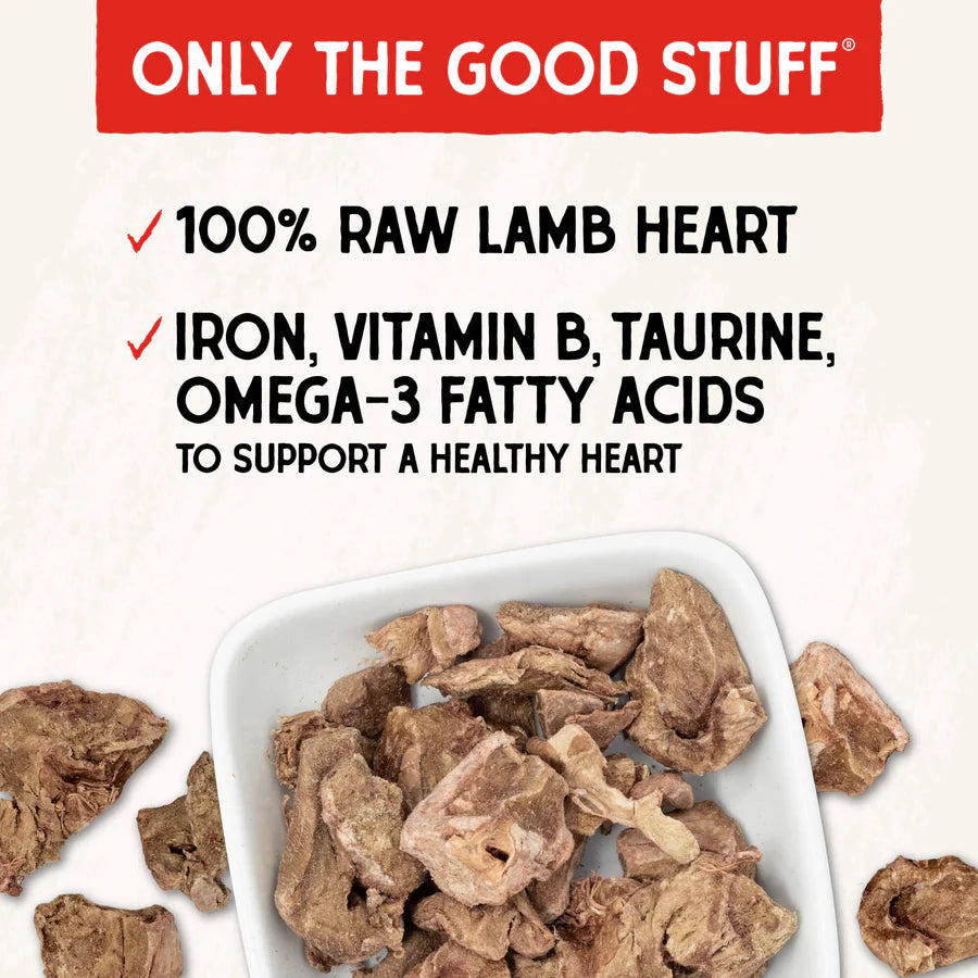 Stella & Chewy's Lamb Heart Treats - 3 oz