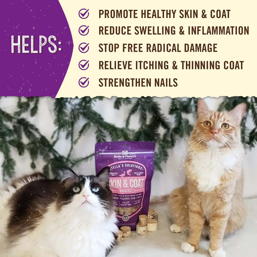 Stella & Chewy's Skin & Coat Boost Duck & Salmon Recipe - 7.5oz