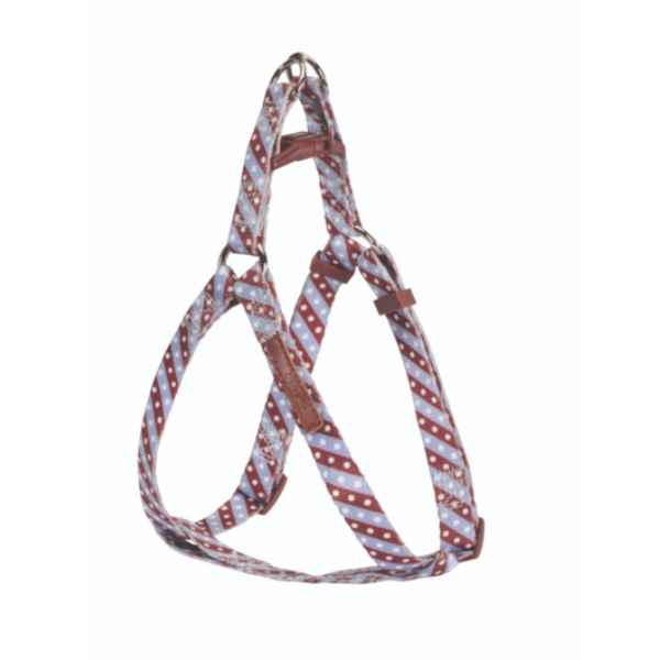 Camon Adjusable Harness-Onetouch-Twill Dot Purple-15X350~600Mm