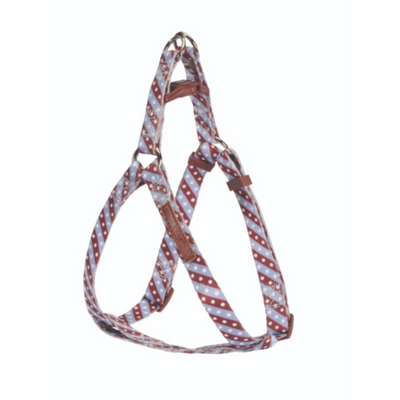 Camon Adjusable Harness-Onetouch-Twill Dot Purple-15X350~600Mm