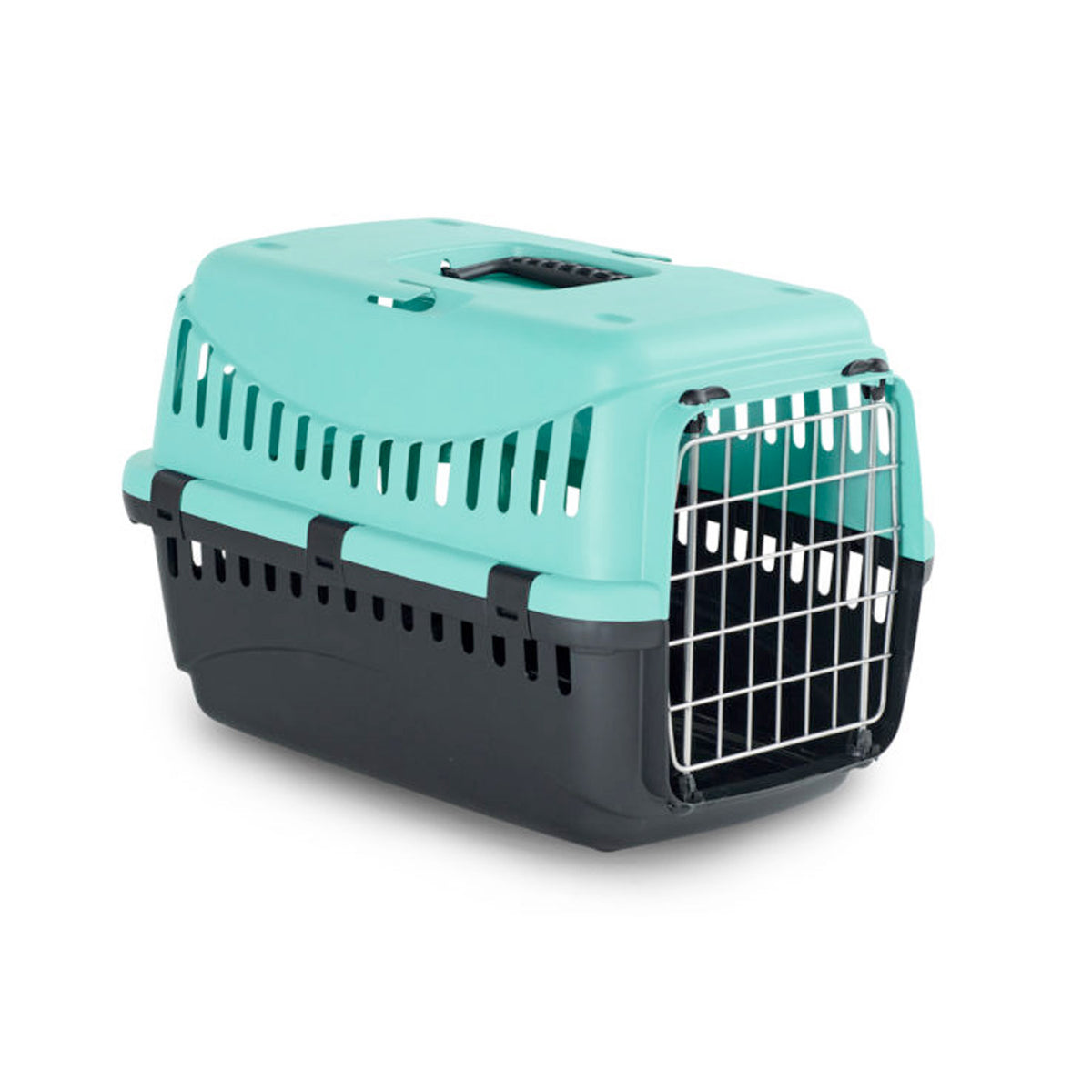 Transportino Gipsy Metal Door - Air Blue, 46x31x32h (SMALL)