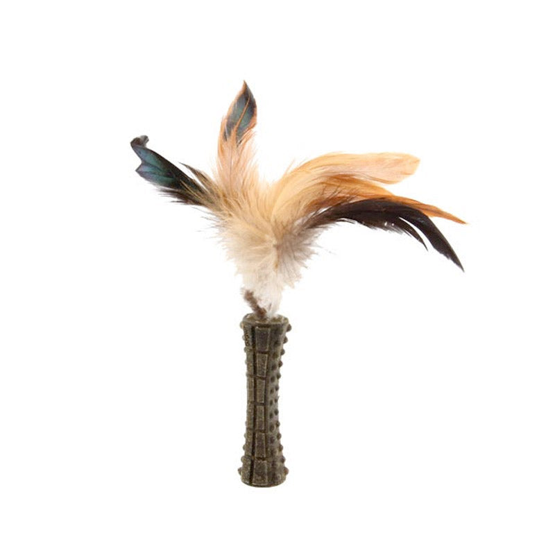 CatnipJohnny Sticks      Natural Feather