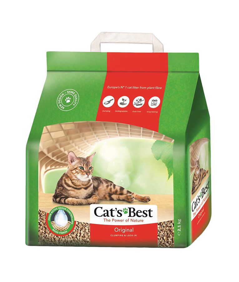 Cats Best Original Organic Dust Free Clumping Cat Litter - 8.6kg