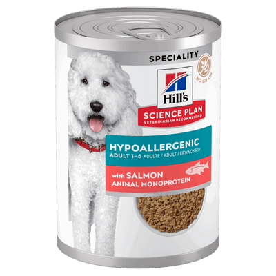 Hill’s Science Plan Hypoallergenic Adult Dry wet Food with Salmon