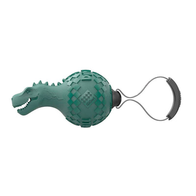 GiGwi Dinoball T-Rex Push To Mute Lake Blue - Lake Blue