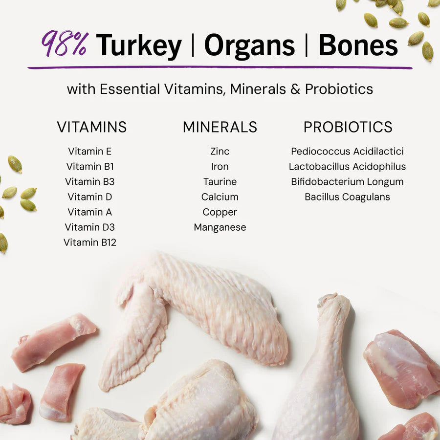 Stella & Chewy's Cat FD Tummy Ticklin Turkey - 3.5 oz