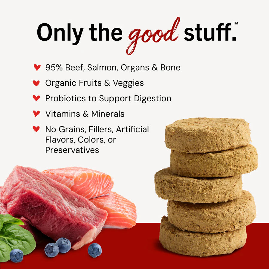 Stella & Chewy's Dog FD Perfectly Puppy Beef & Salmon Patties - 14oz