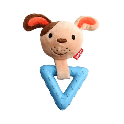 GiGwi Suppa Puppa Dog with Squeaker inside - Plush/TPR (Small)