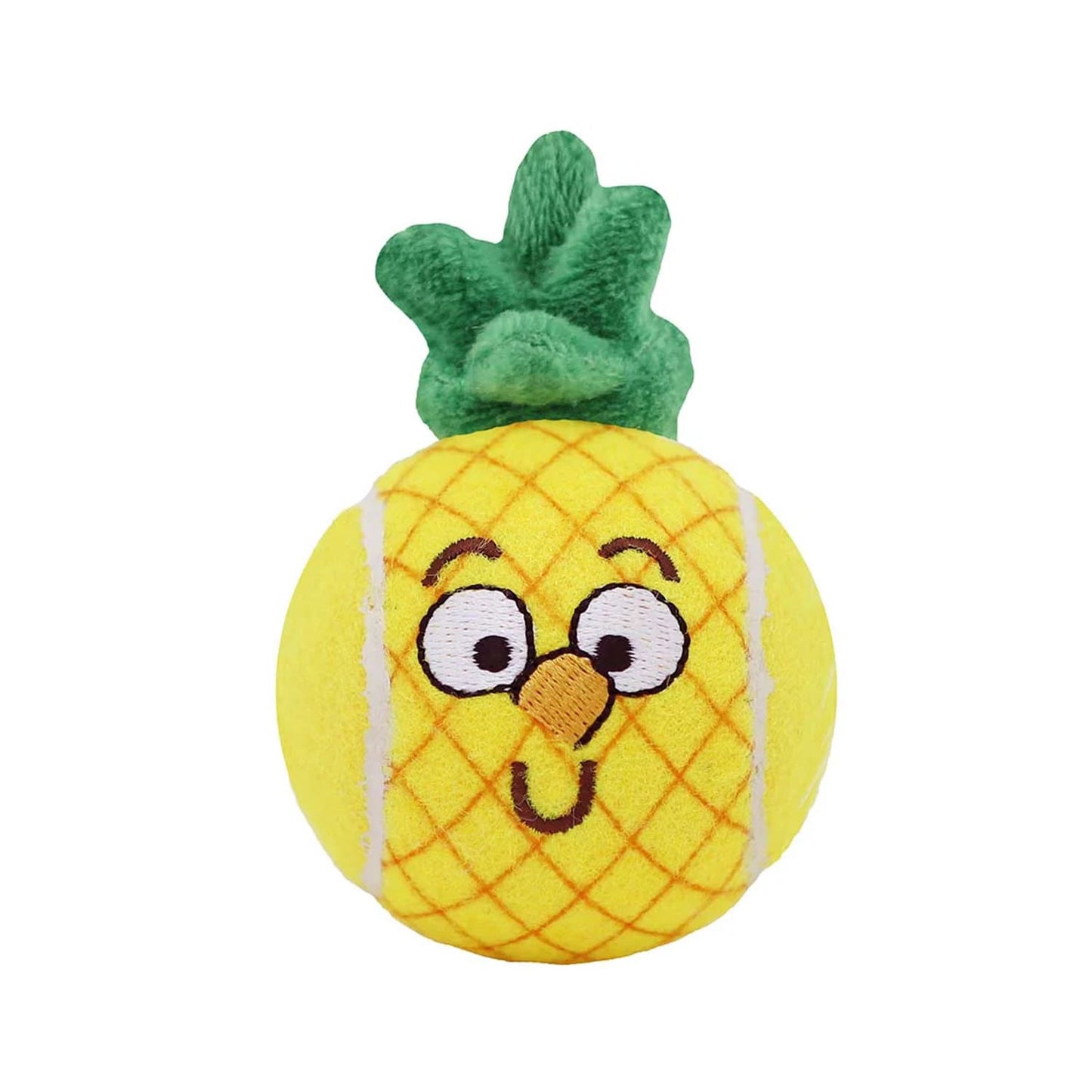 GiGwi Tennis Ball Originals Dog Toy (Pineapple)