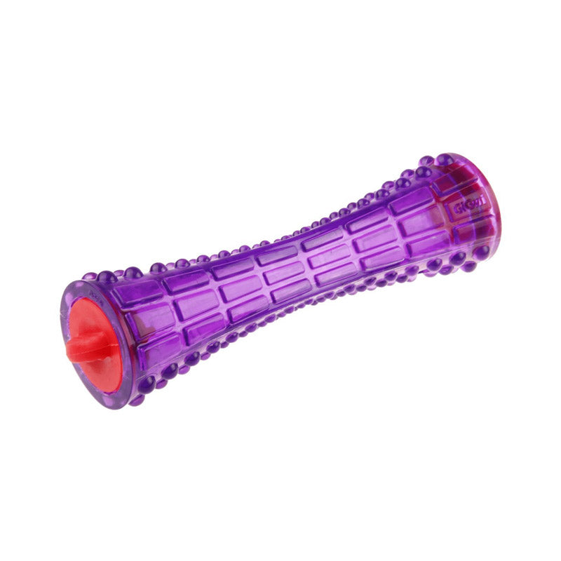 Treat DispenserJohnny Stick' TPR Transparent Purple
