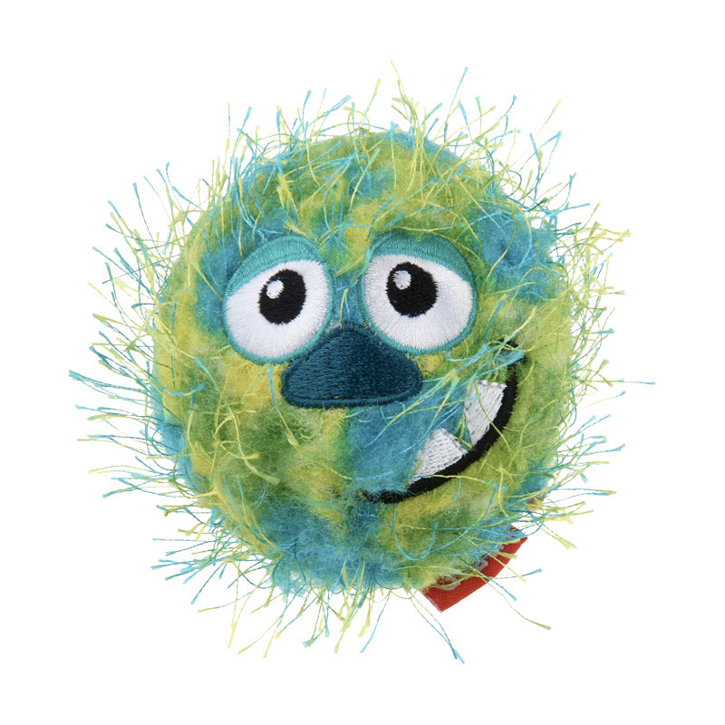 GiGwi Medium Ball Plush Friendz with foam Rubber ball & Squeaker