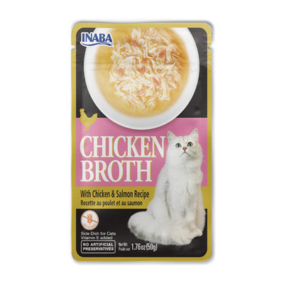 Inaba Chicken Broth with Chicken & Salmon Recipe