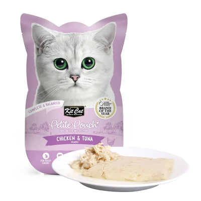 Kit Cat Petite Pouch 70g  Chicken & Tuna
