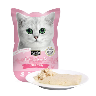 Kit Cat Petite Pouch 70g  Kitten Chicken