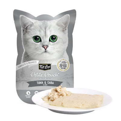 Kit Cat Petite Pouch 70g  Tuna & Saba