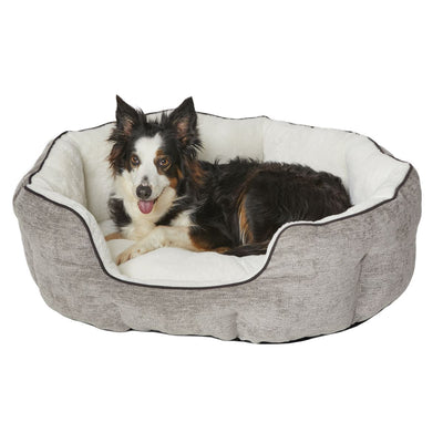 QuietTime Deluxe Taupe Tulip Bed