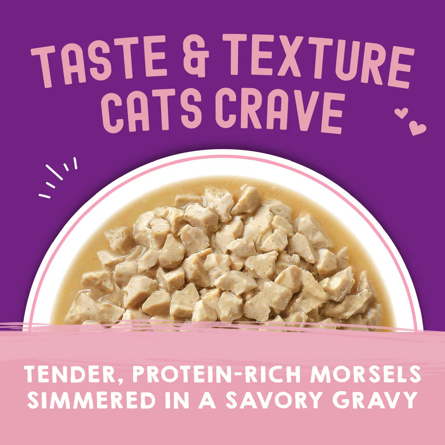 Stella & Chewy's Carnivore Cravings Morsels'N'Gravy - Chicken & Salmon Recipe - 2.8 oz