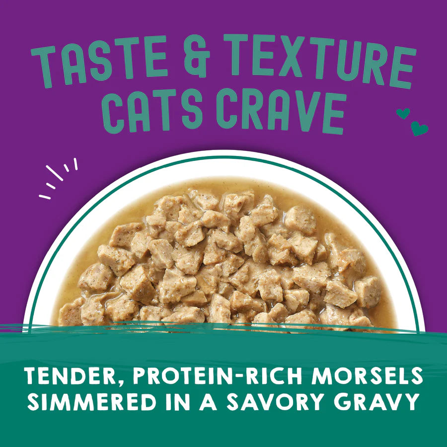 Stella & Chewy's Carnivore Cravings Morsels'N'Gravy - Salmon & Mackerel Recipe - 2.8 oz