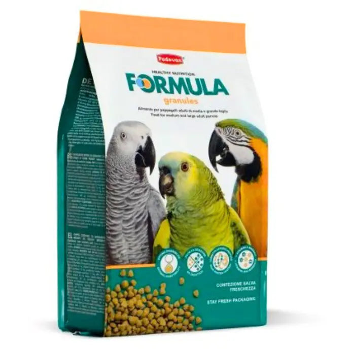 Padovan Pappagalli Formula Granules Bird Food -1.4 Kg