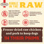 Primal Puppy Chicken Kibble in the Raw
