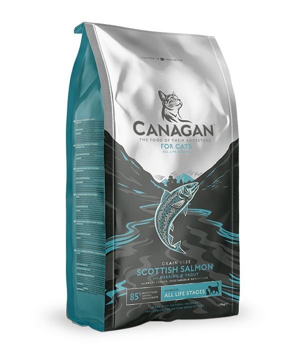 Canagan Scottish Salmon Dry Cat Food - 4 kg