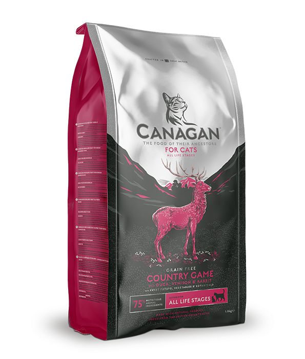 Canagan Country Game Dry Cat Food - 4 kg