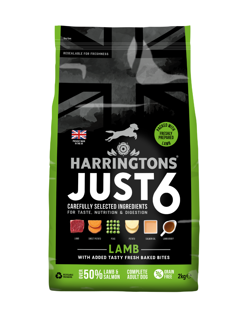 Harringtons Just 6 Lamb Grain Free Adult Dry Dog Food