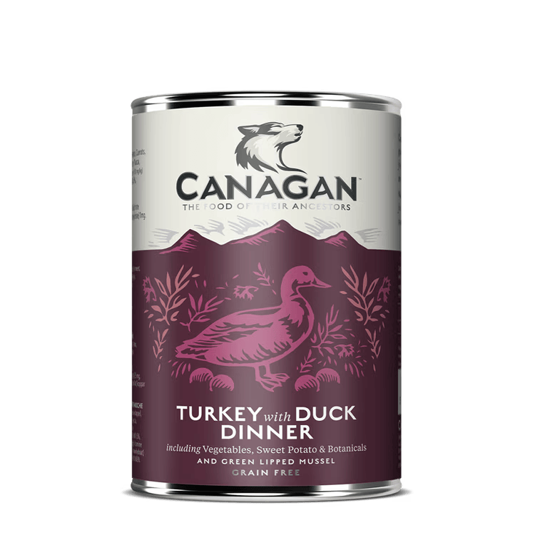 Canagan Turkey with Duck Dinner Wet Dog Food 400g