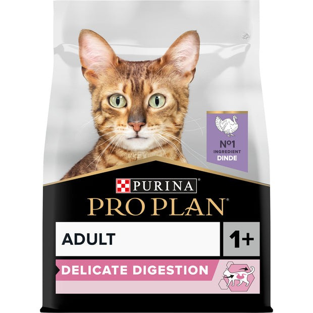 Purina Pro Plan Adult Delicate Digestion Dry Cat Food with Turkey
