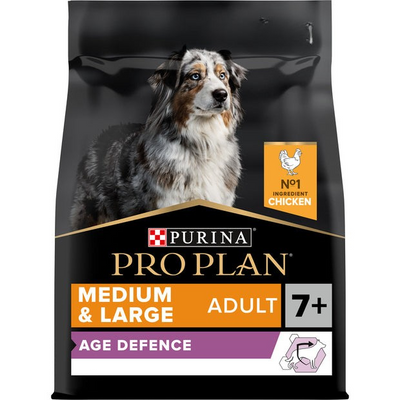 Purina Pro Plan Age Defence Medium and Large Senior 7+ Dry Dog food with Chicken