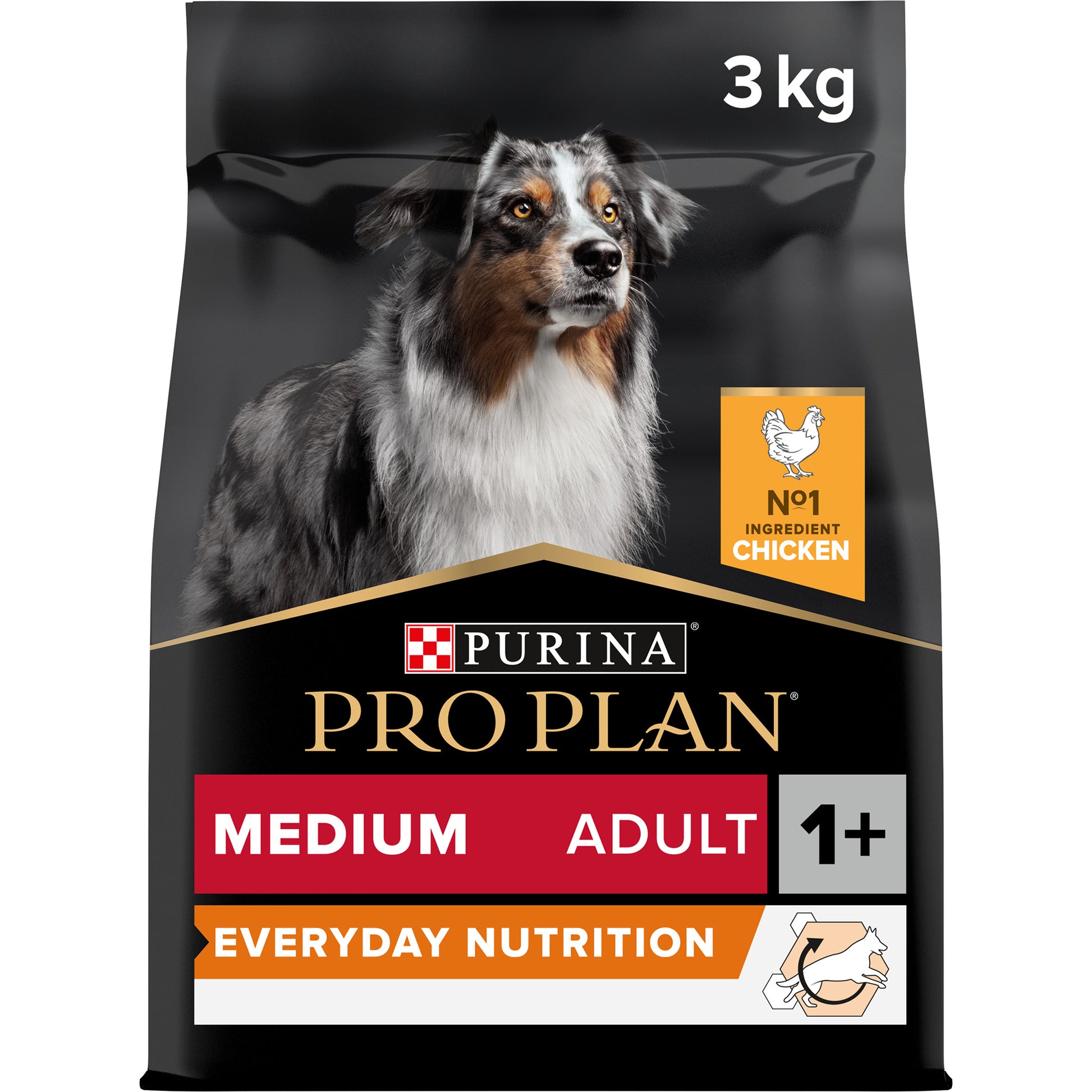 Purina Pro Plan Medium Adult Dry Dog food with Chicken