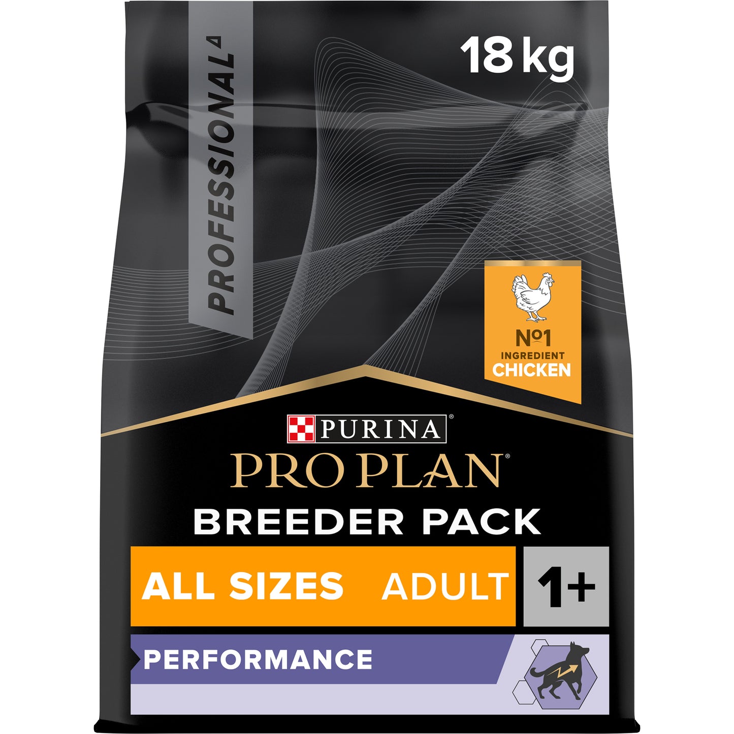 Purina Pro Plan Performance Adult Dry Dog food with Chicken 18 kg