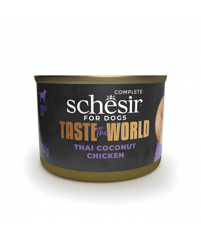 Schesir Taste The World Dog Wholefood - Thai Coconut Chicken 150g
