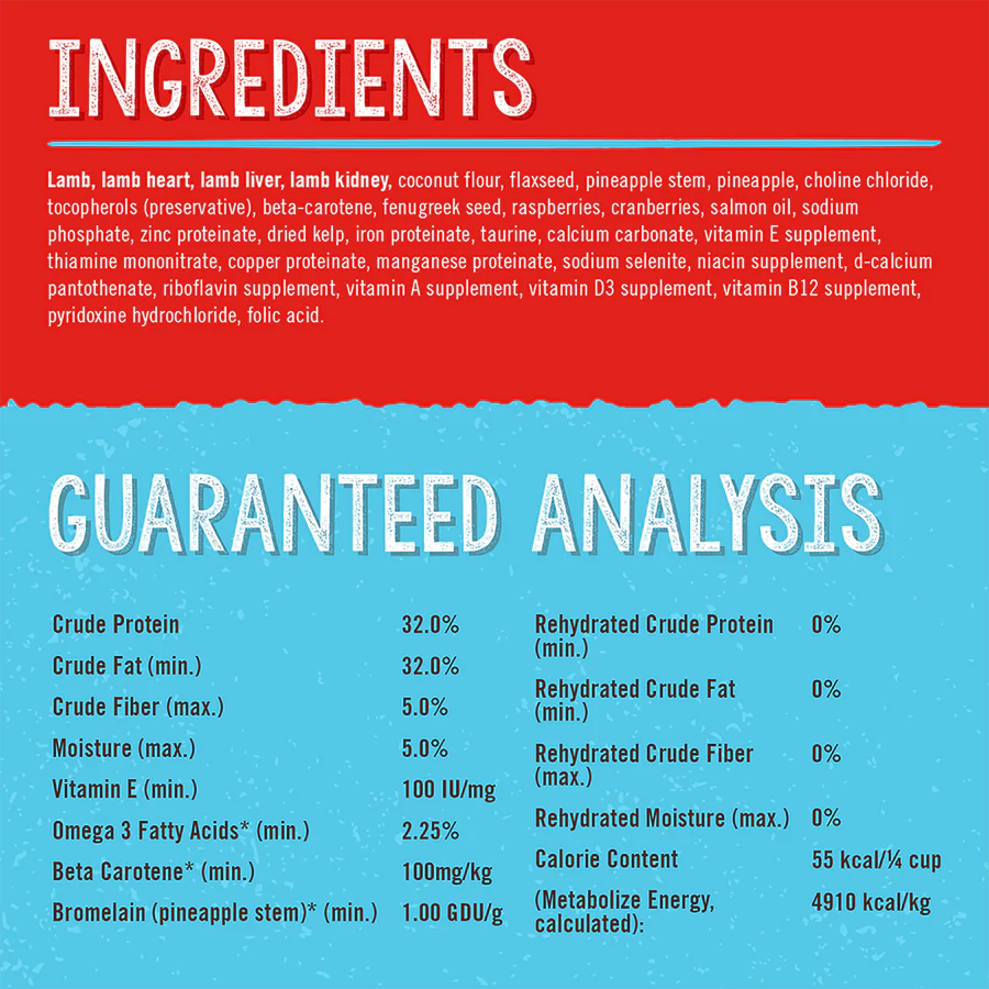 Stella & Chewy's Immune Boost Grass Fed Lamb Recipe 13oz