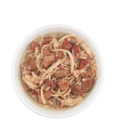 Schesir After Dark Wholefood In Broth For Cat - Chicken With Beef 80g