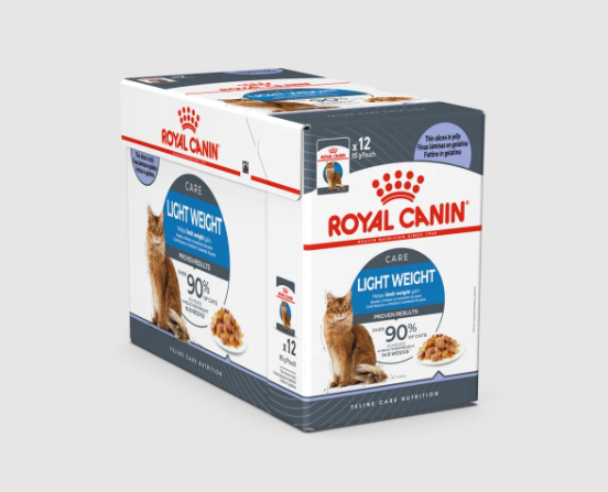 Royal Canin Feline Care Nutrition Light Weight Jelly (Wet Food - Pouches)