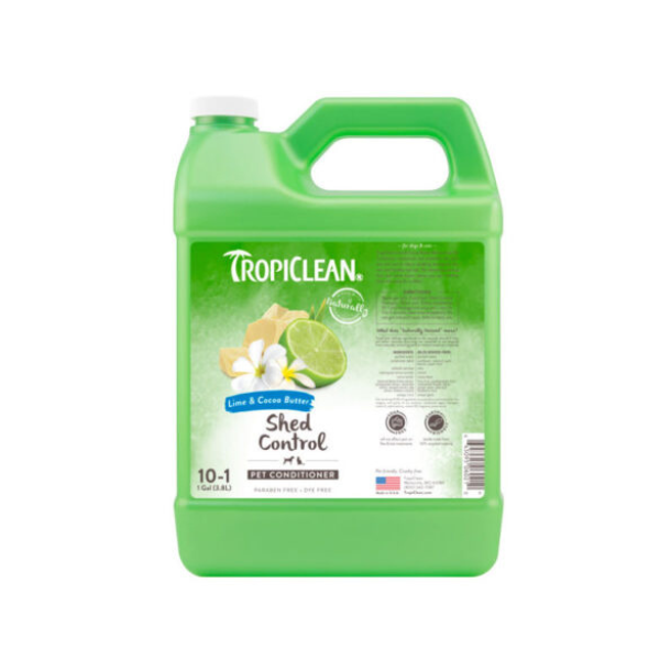 Tropiclean Lime & Cocoa Butter Deshedding Conditioner for Cat and Dog