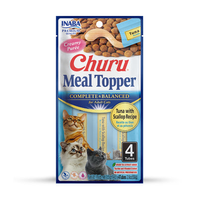 Inaba Churu Meal Topper - Tuna with Scallop Recipe