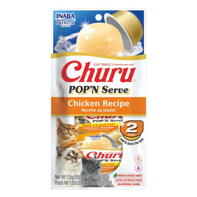 Inaba Churu Pop'n Serve Chicken Recipe