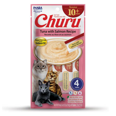Inaba Churu For Senior Cat Tuna With Salmon Recipe