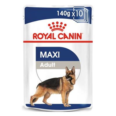 Royal Canin Size Health Nutrition Maxi Adult (WET FOOD - Pouches) 10 x 140g